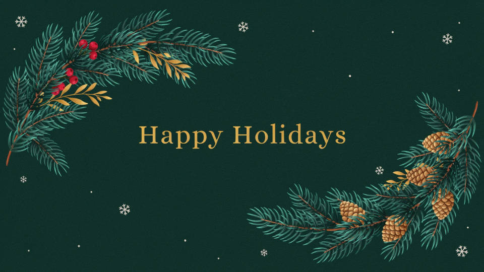 Holiday cards for a whole list