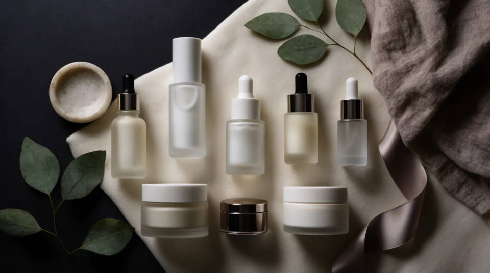 Beauty and skincare spreads