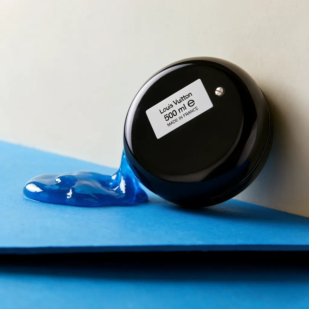 A low-resolution product photo enlarged to HD with a sharp label