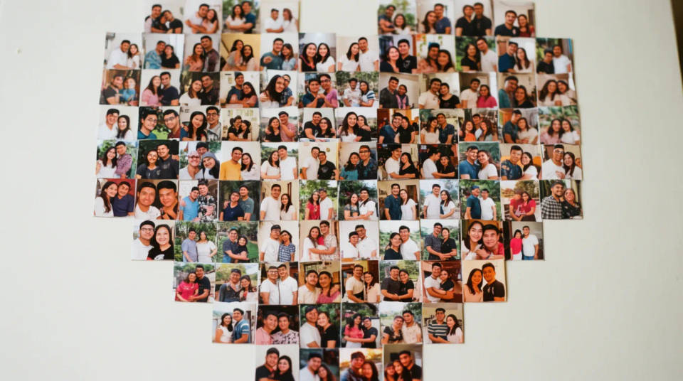 An anniversary or wedding keepsake