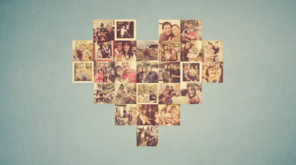 A family or friends photo gift