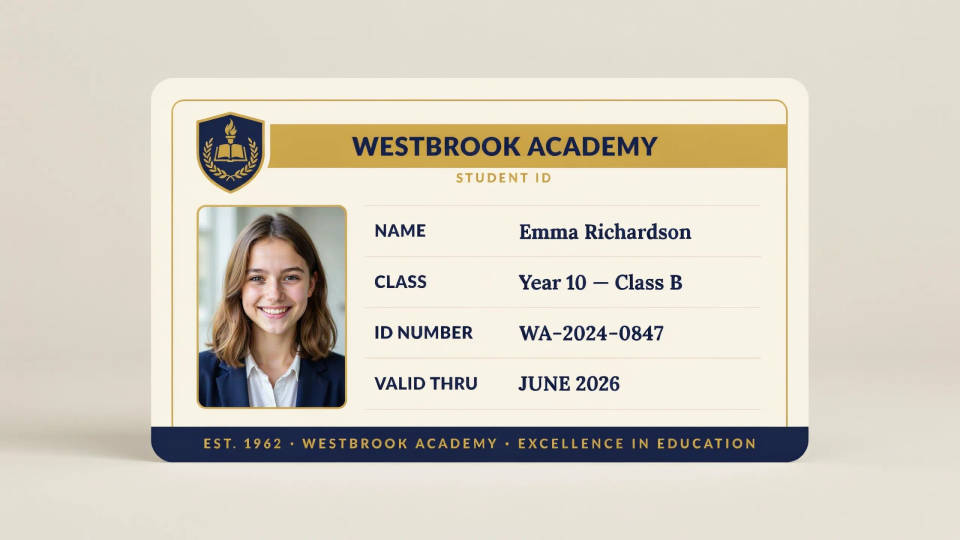 Student and school IDs