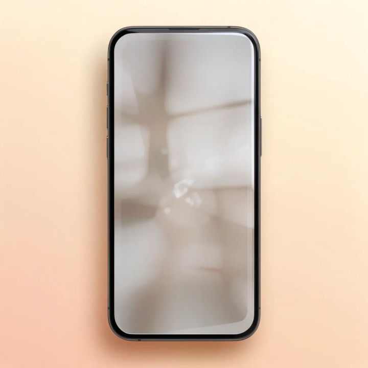 iPhone de frente sobre fundo em degradê para uma imagem de destaque de loja de apps