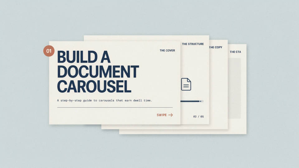 Build a document carousel