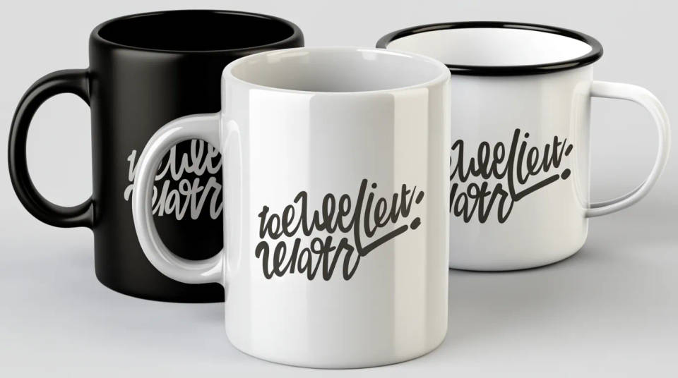 Compare glazes and mug styles
