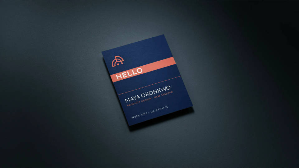 Company offsites and onboarding