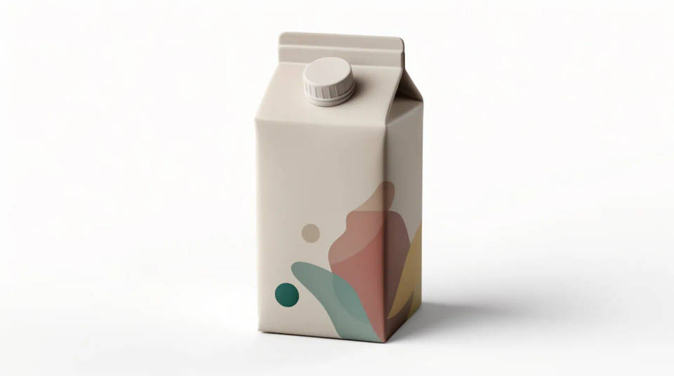 Take a label design to a pack shot