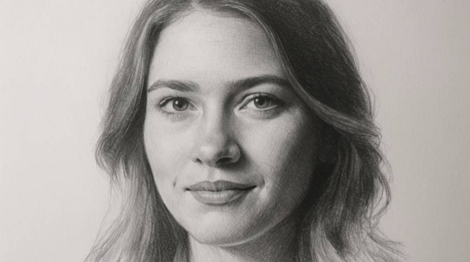 Pencil portraits from a photo