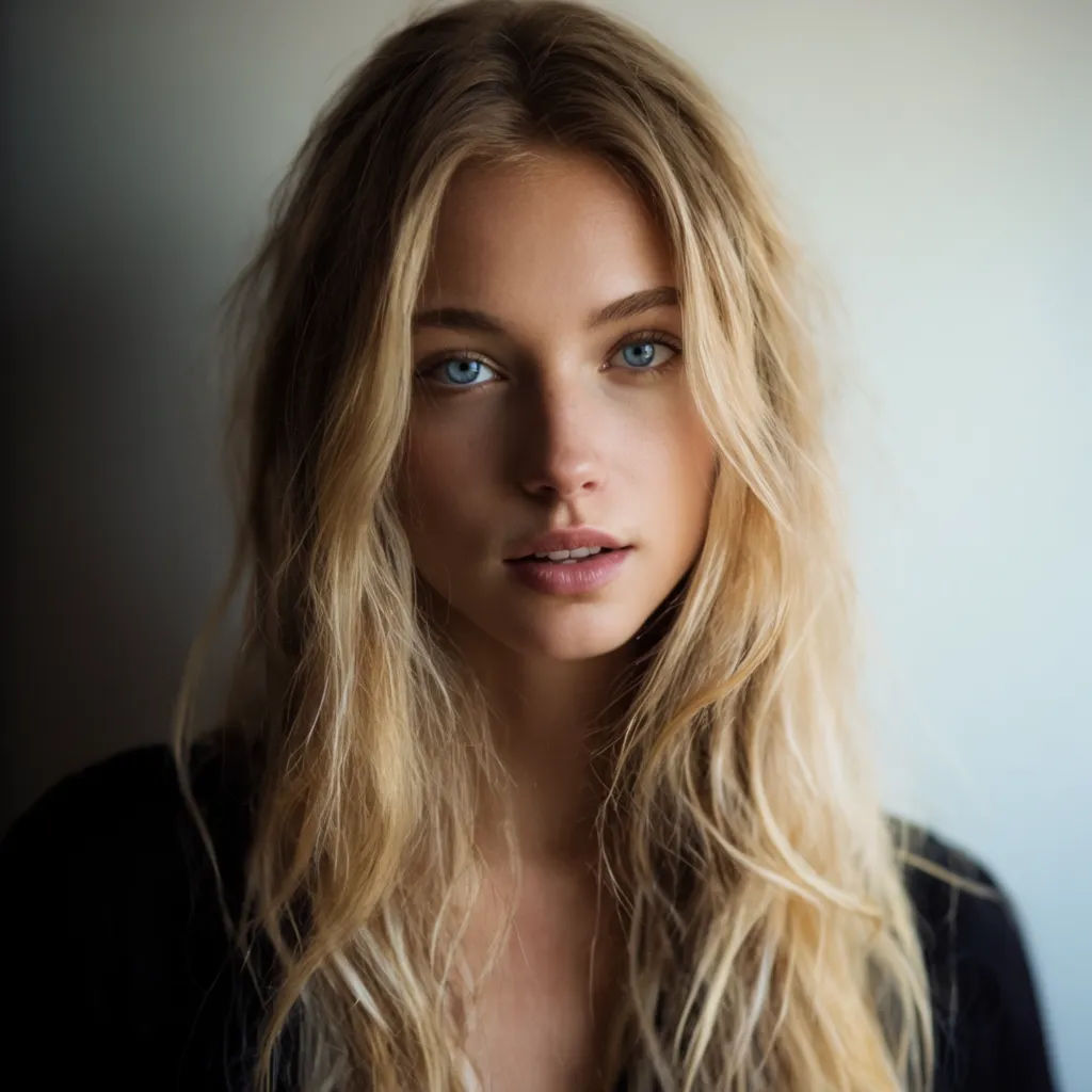 Soft portrait brought back into sharp focus