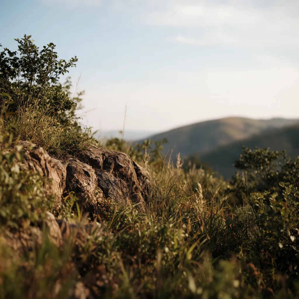 Landscape photo with detail restored