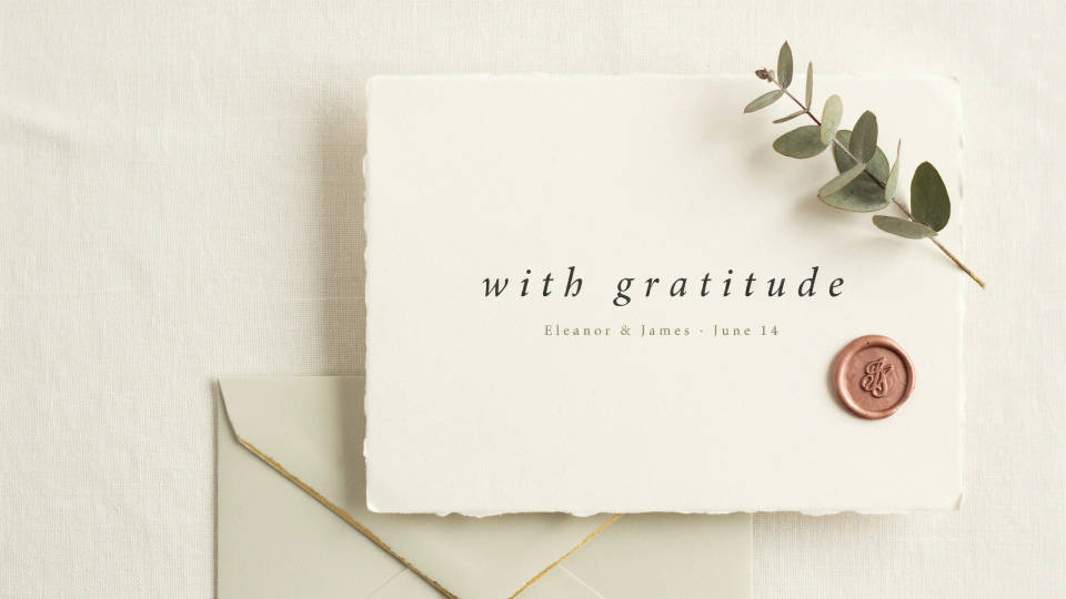Match your invitation suite