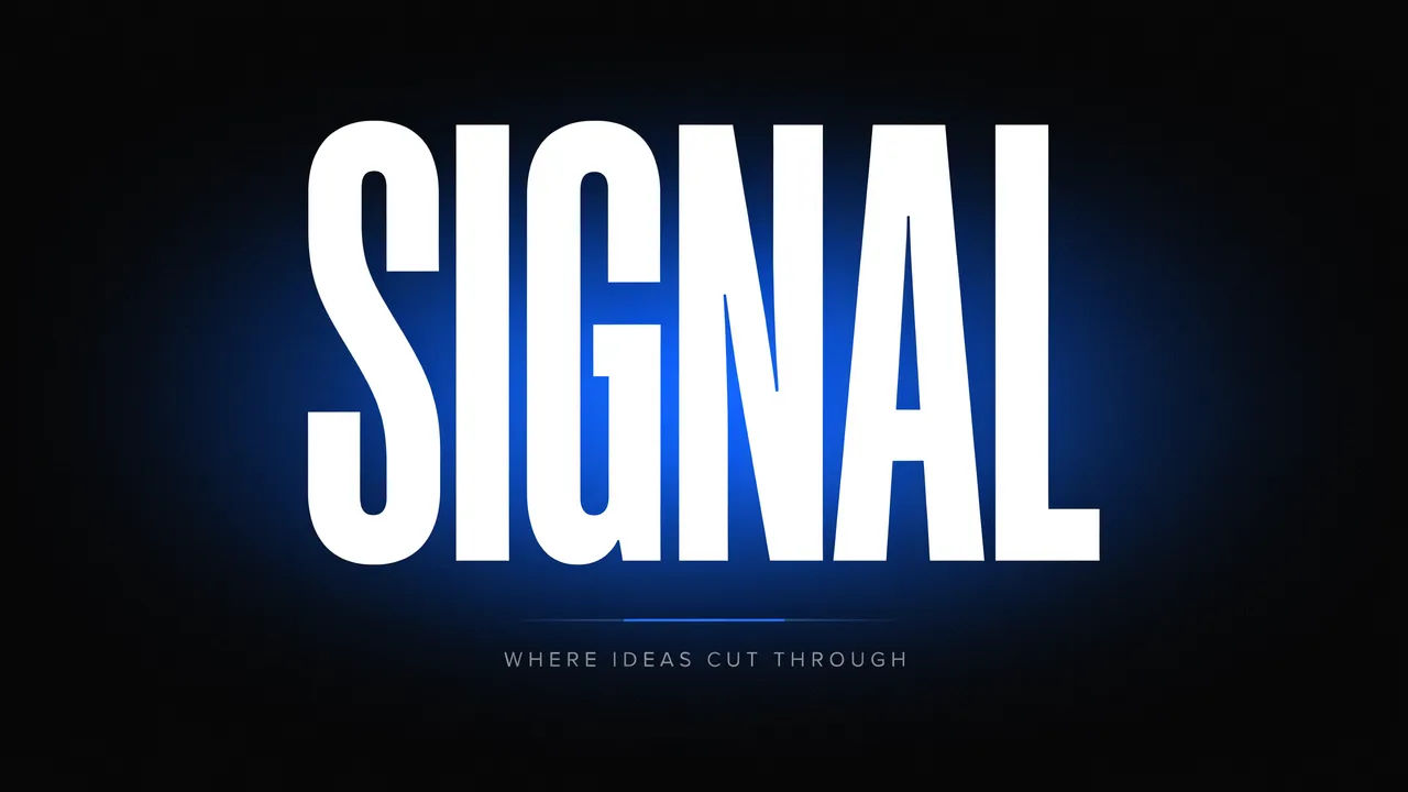 Bold, readable channel name