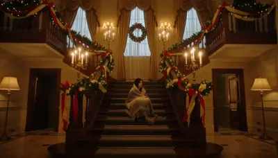 Alone at Christmas effect