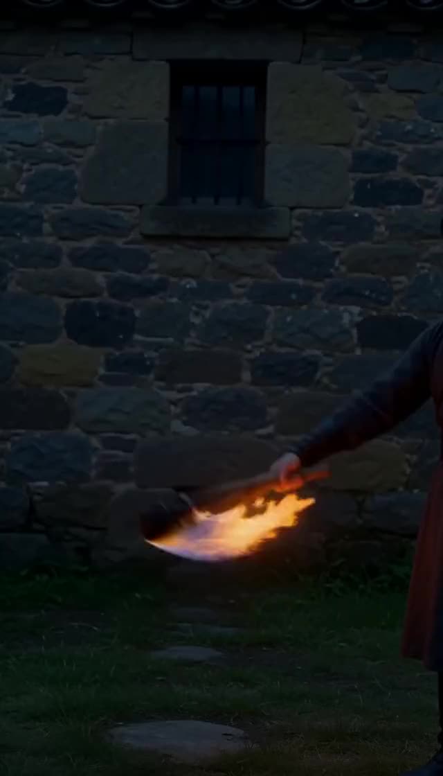 Dynamic flame effect generator for video | Morphic