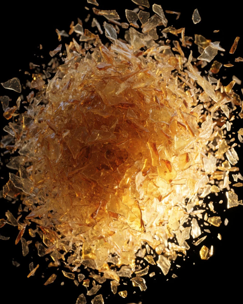 Food explosion effect