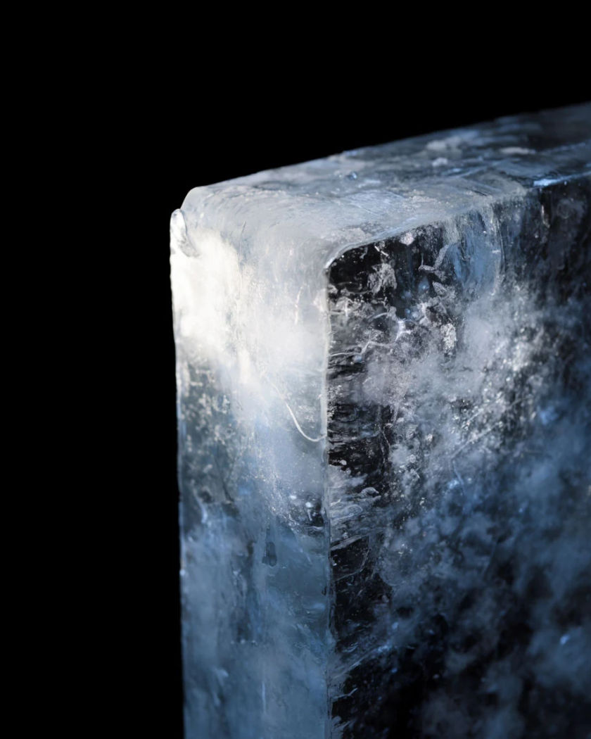 Trapped in ice effect
