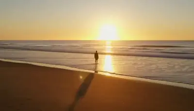 AI Beach Backview video