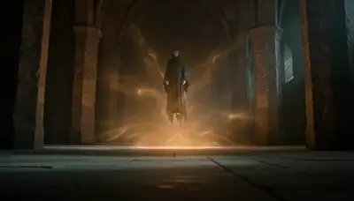 AI divine levitation effect video