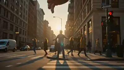 AI giant hand pickup effect