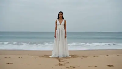 AI ocean dress effect