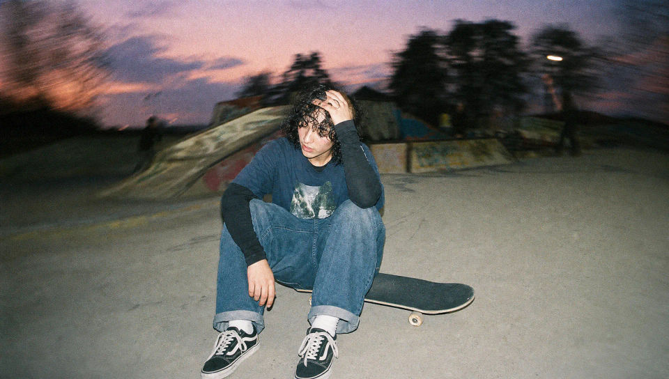 Concrete skate park