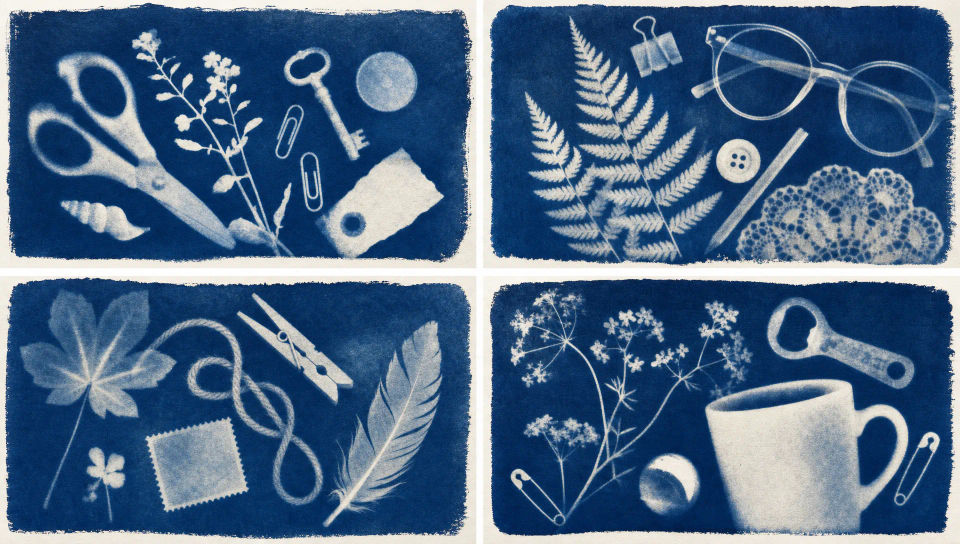 Layered objects photogram
