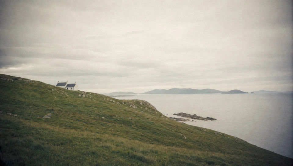 Overcast medium-format landscape
