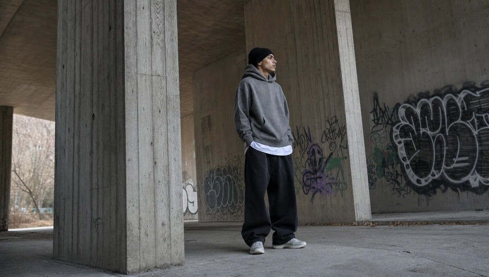 Concrete underpass