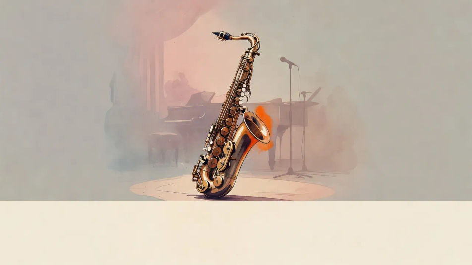 Pochette jazz illustrée