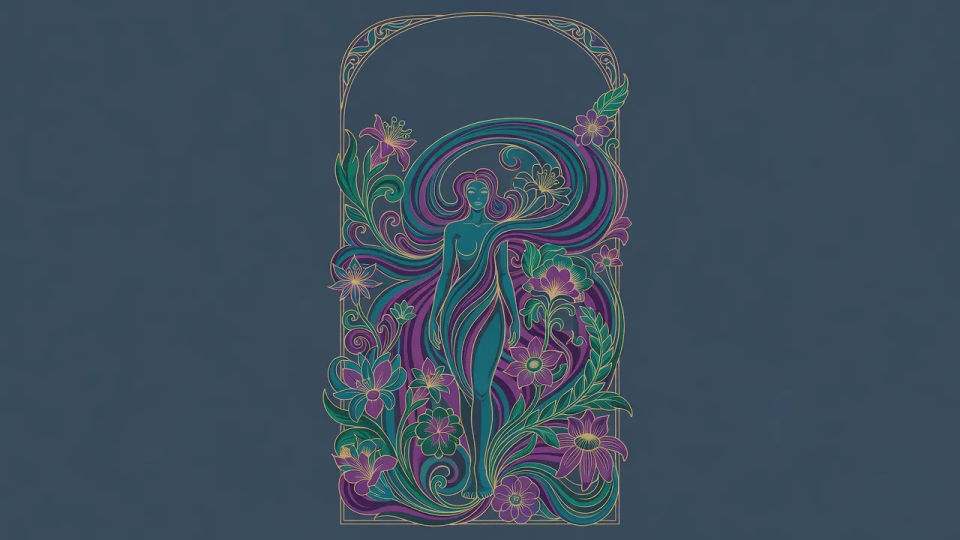 Vertical decorative panel