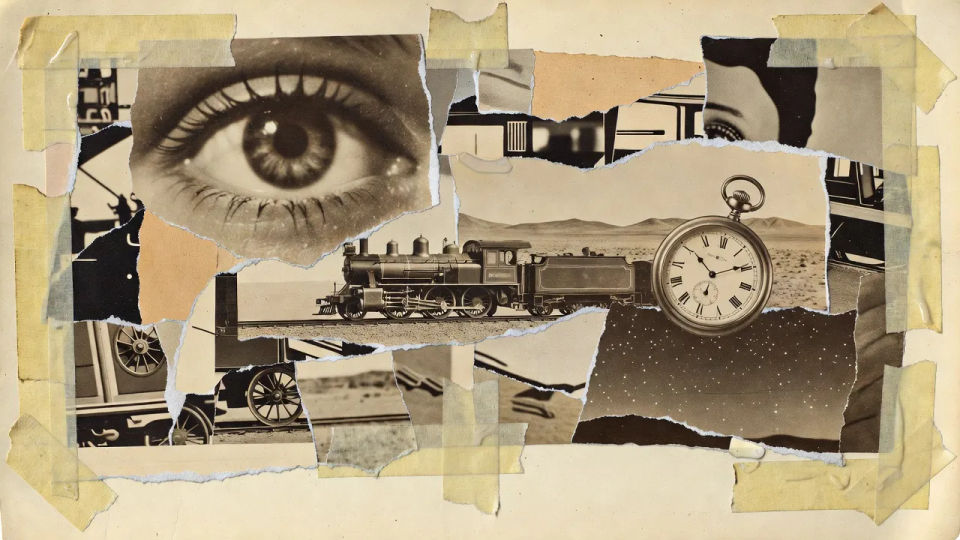 Photomontage spread