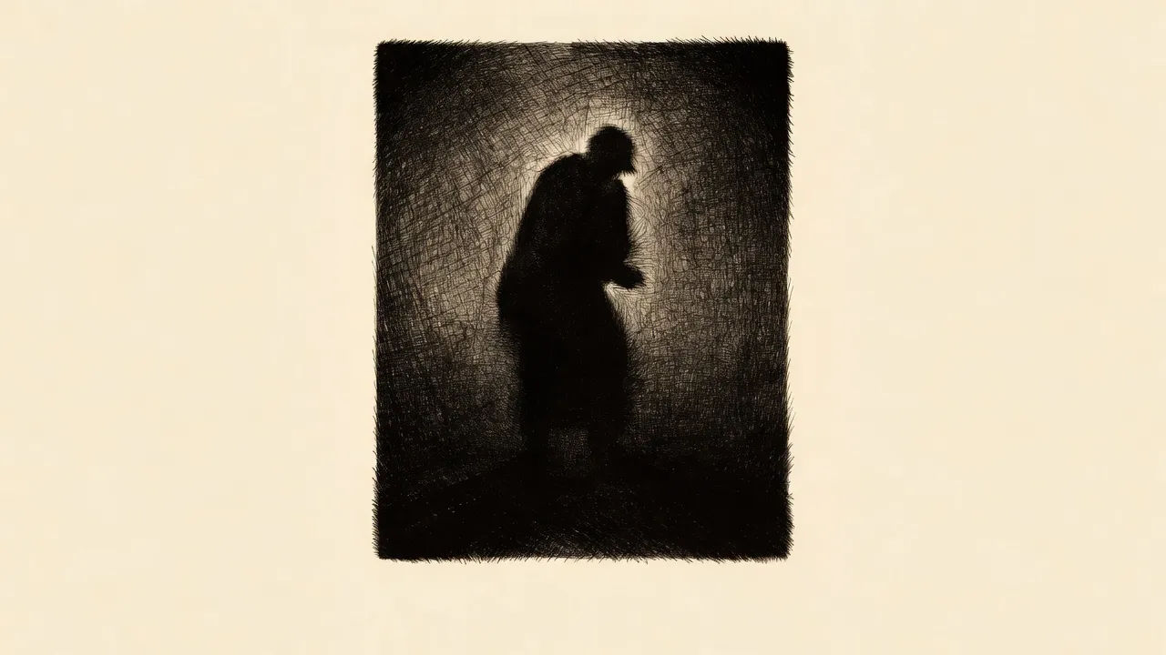 Velvet-black figure study