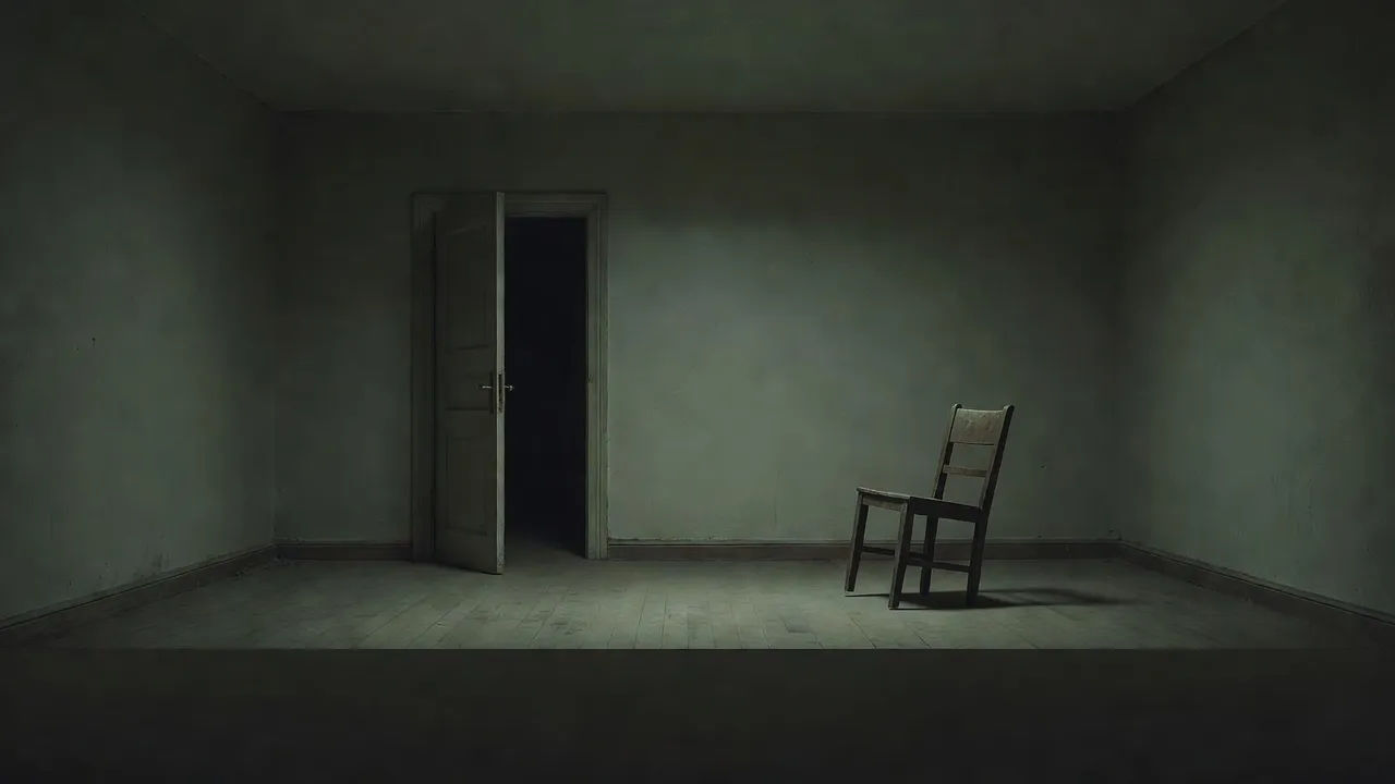 おかしい無人の部屋