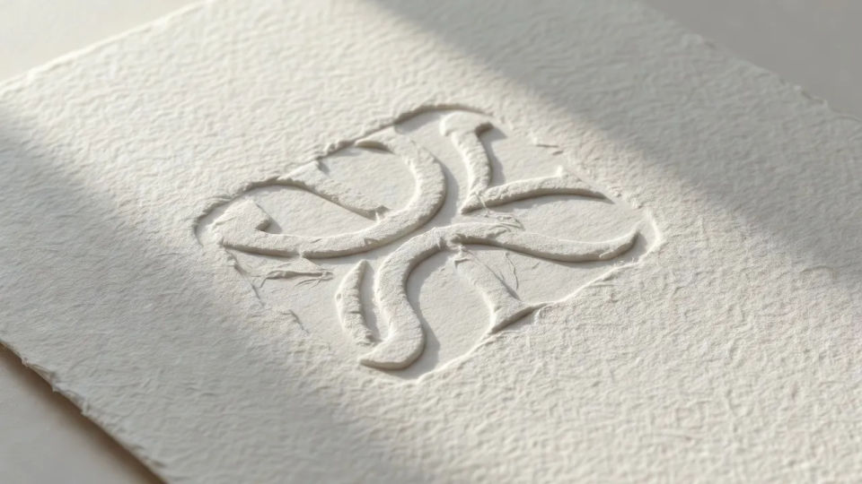 Blind emboss panel