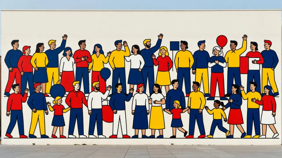 Community wall composition