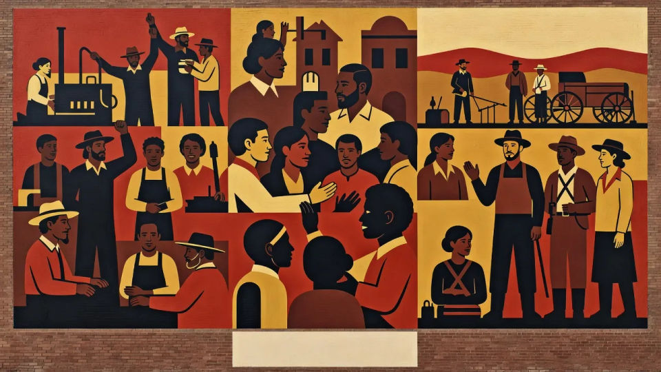 Heritage story panel