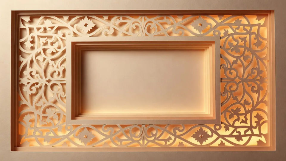 Window-cut frame