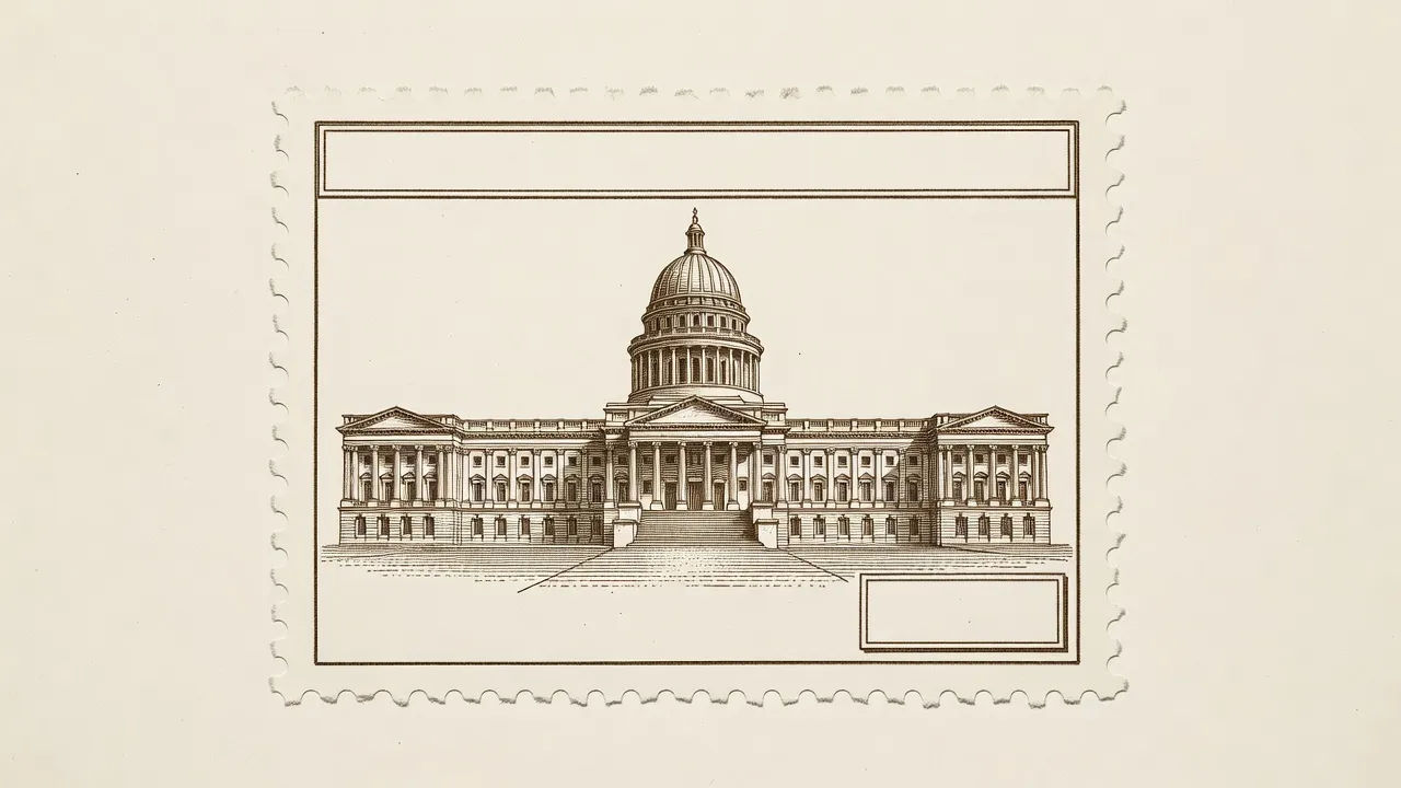 Commemorative landmark layout