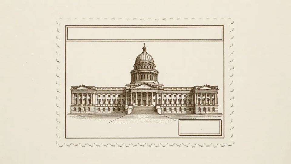 Commemorative landmark layout