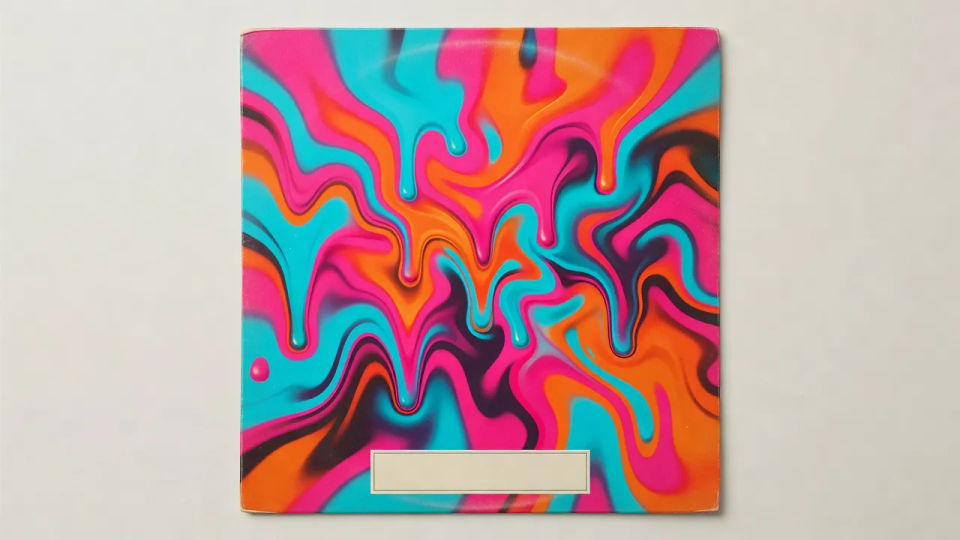 Psychedelic jacket front
