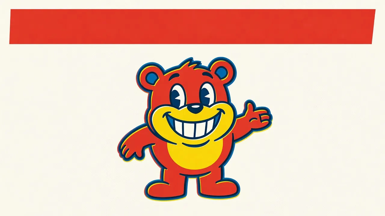 Cereal box front layout