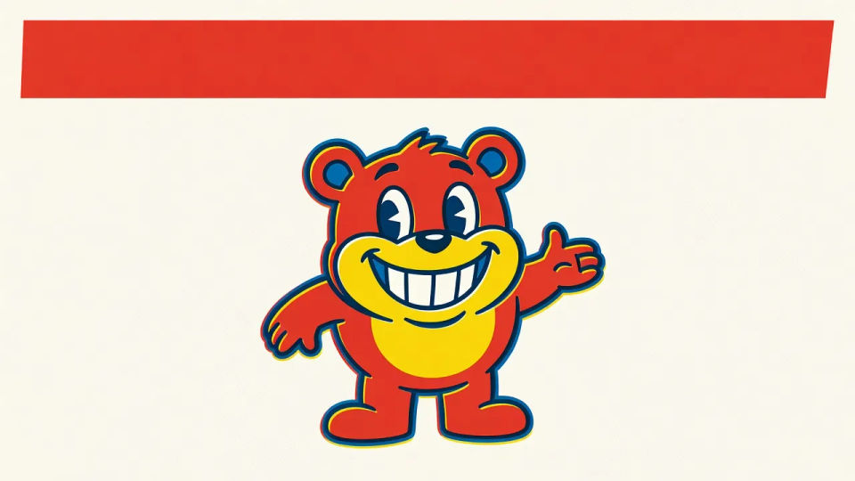 Cereal box front layout