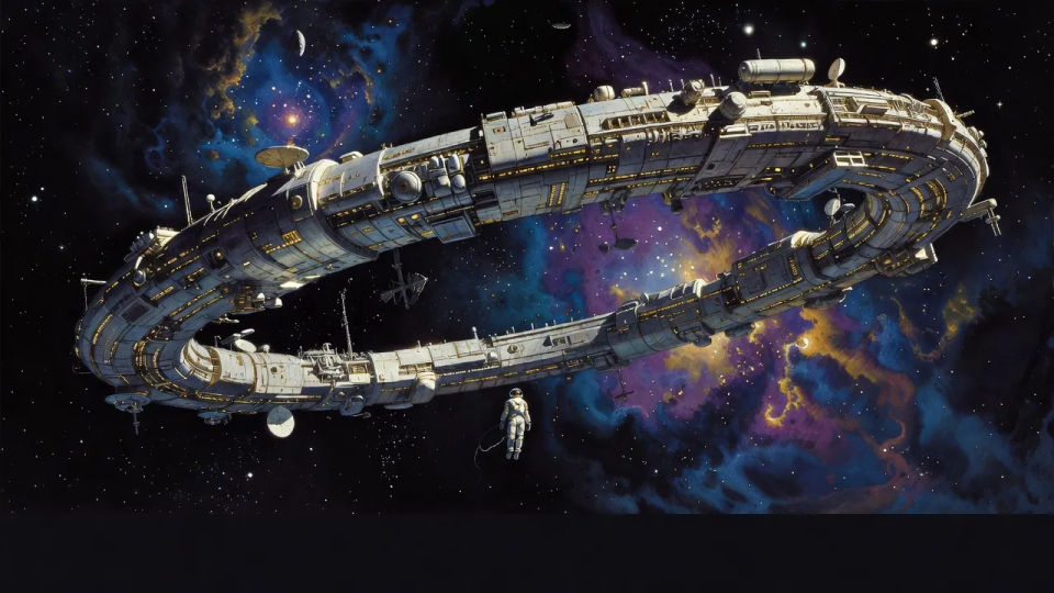Orbital megastructure