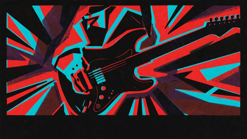 Gig poster layout