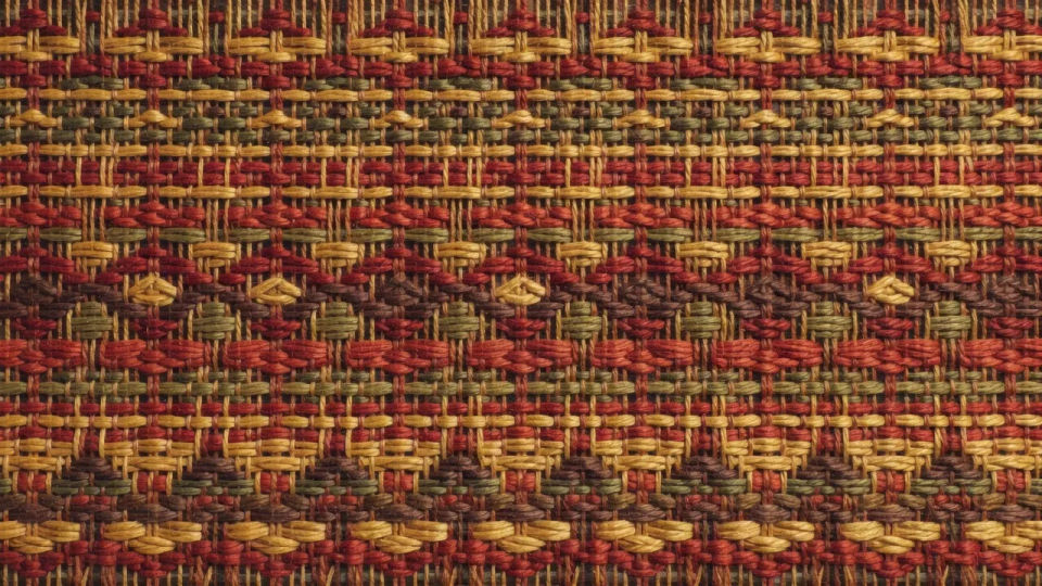Loom-pattern panel