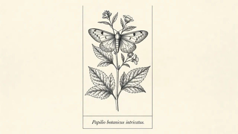 Naturalist study plate