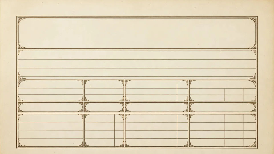 Apothecary label layout