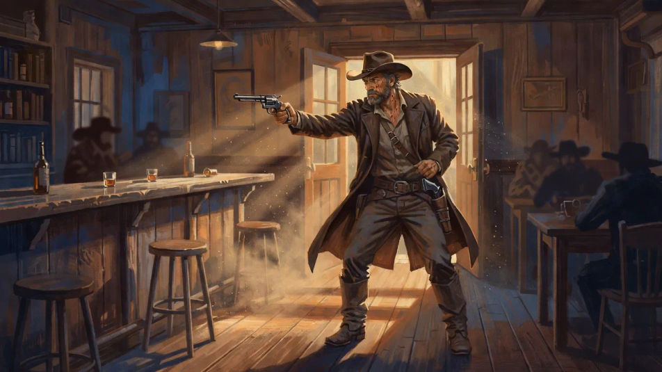 Saloon stand-off composition