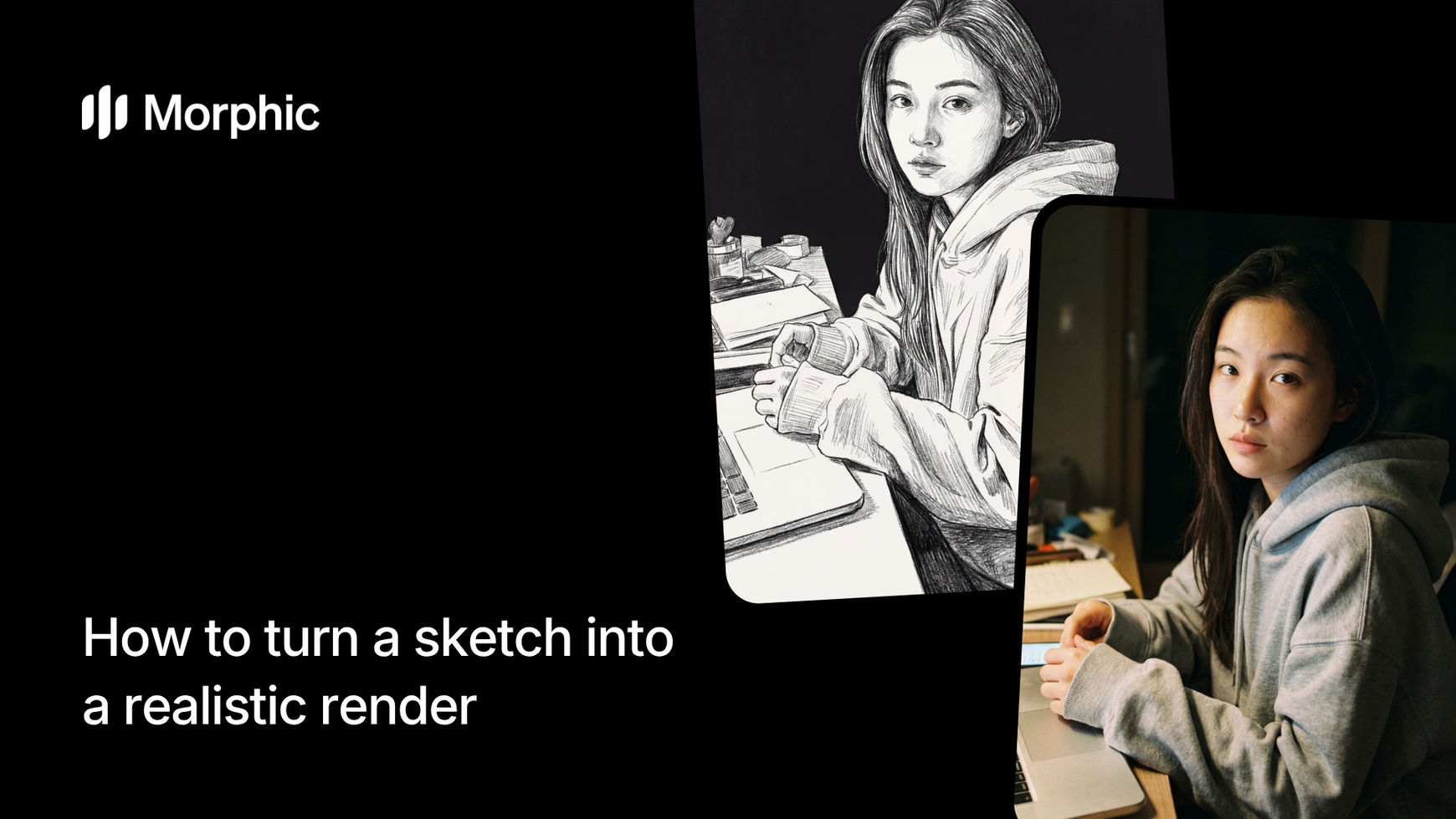 كيف تحوّل رسمًا تخطيطيًا إلى تصيير واقعي