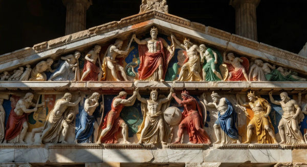 Ancient Greek art AI Images